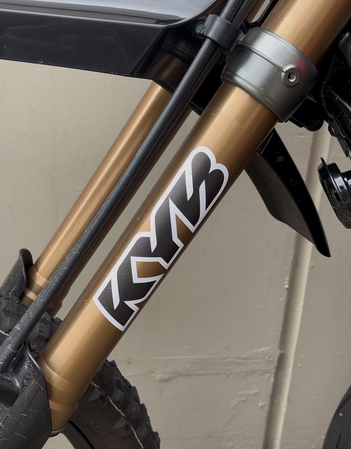 KYB suspension stickers